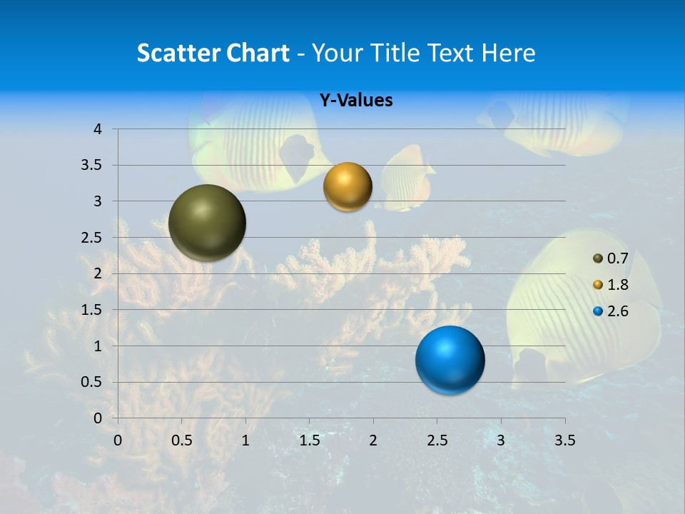 Underwater Behavior Image PowerPoint Template