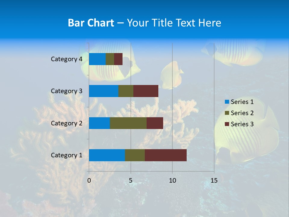 Underwater Behavior Image PowerPoint Template