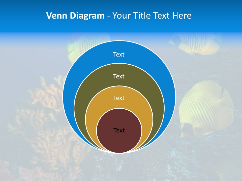 Underwater Behavior Image PowerPoint Template