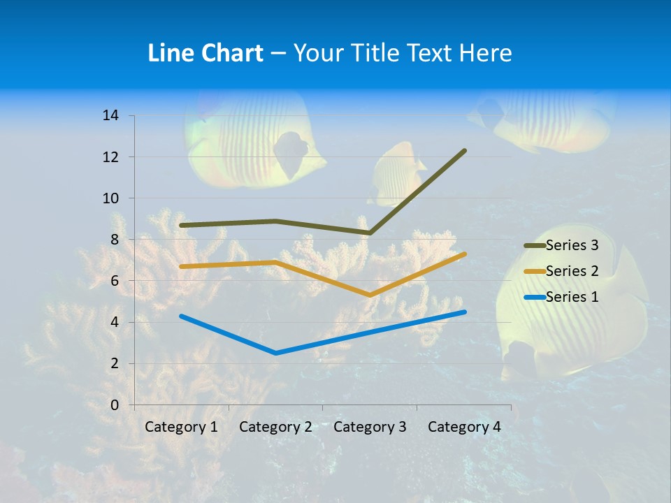 Underwater Behavior Image PowerPoint Template