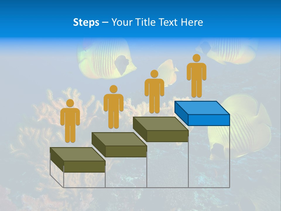 Underwater Behavior Image PowerPoint Template