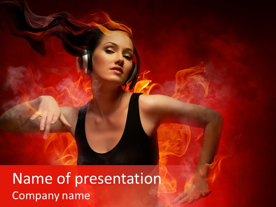 Shake Body Style PowerPoint Template