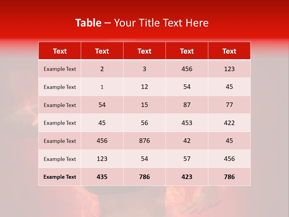 Shake Body Style PowerPoint Template