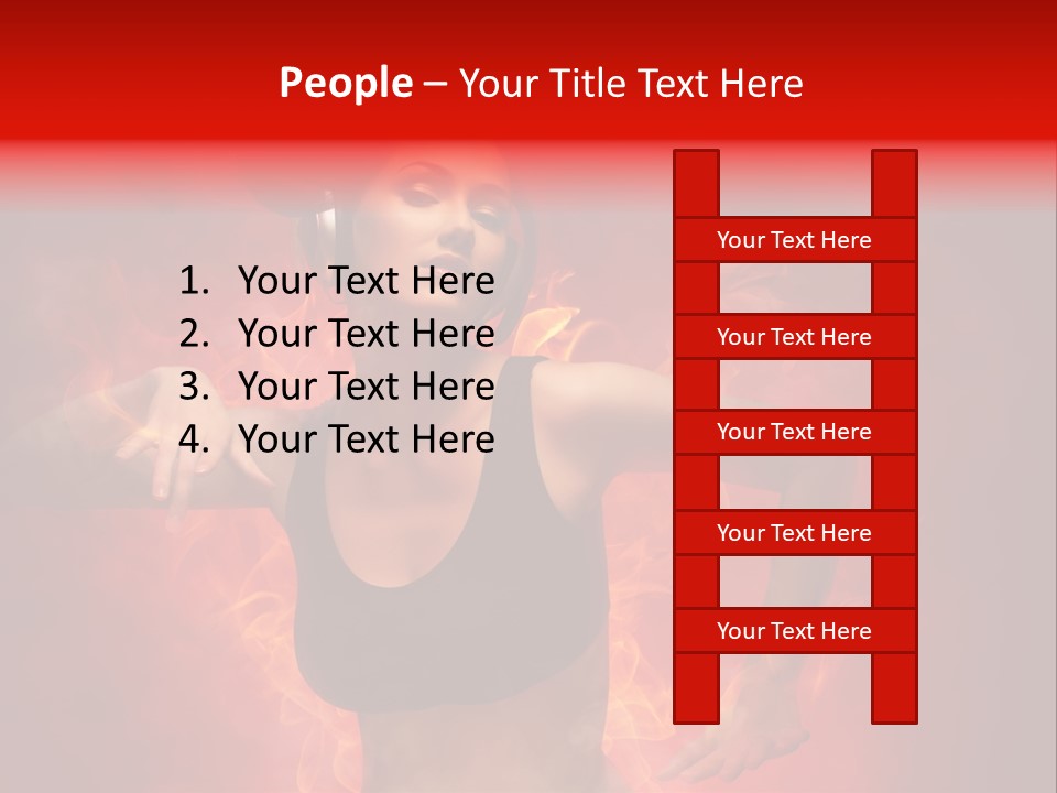 Shake Body Style PowerPoint Template