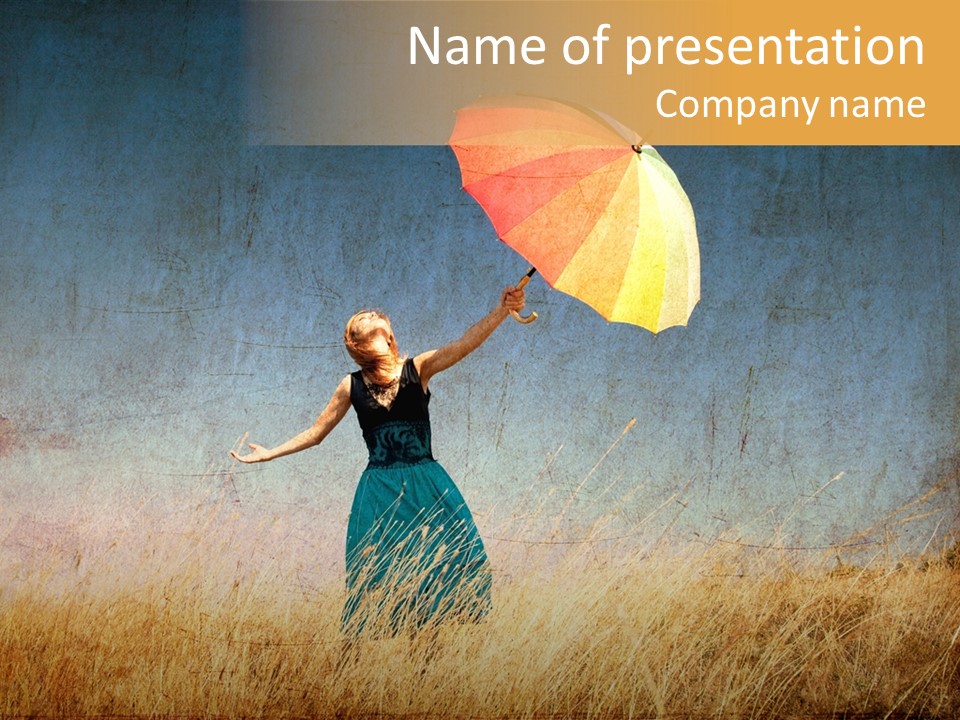 Adult Color Autumn PowerPoint Template