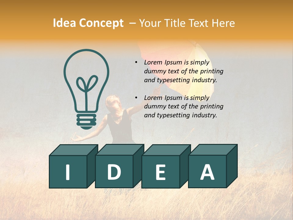 Adult Color Autumn PowerPoint Template