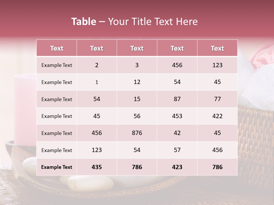 White Item Luxury PowerPoint Template