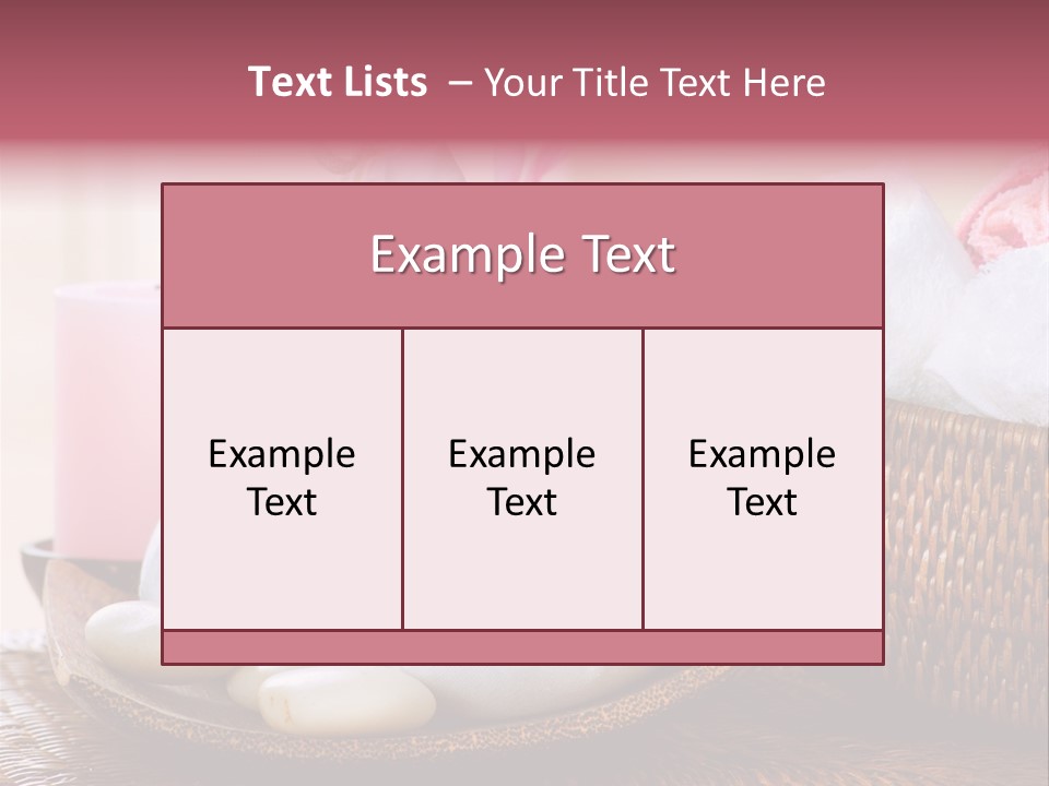 White Item Luxury PowerPoint Template