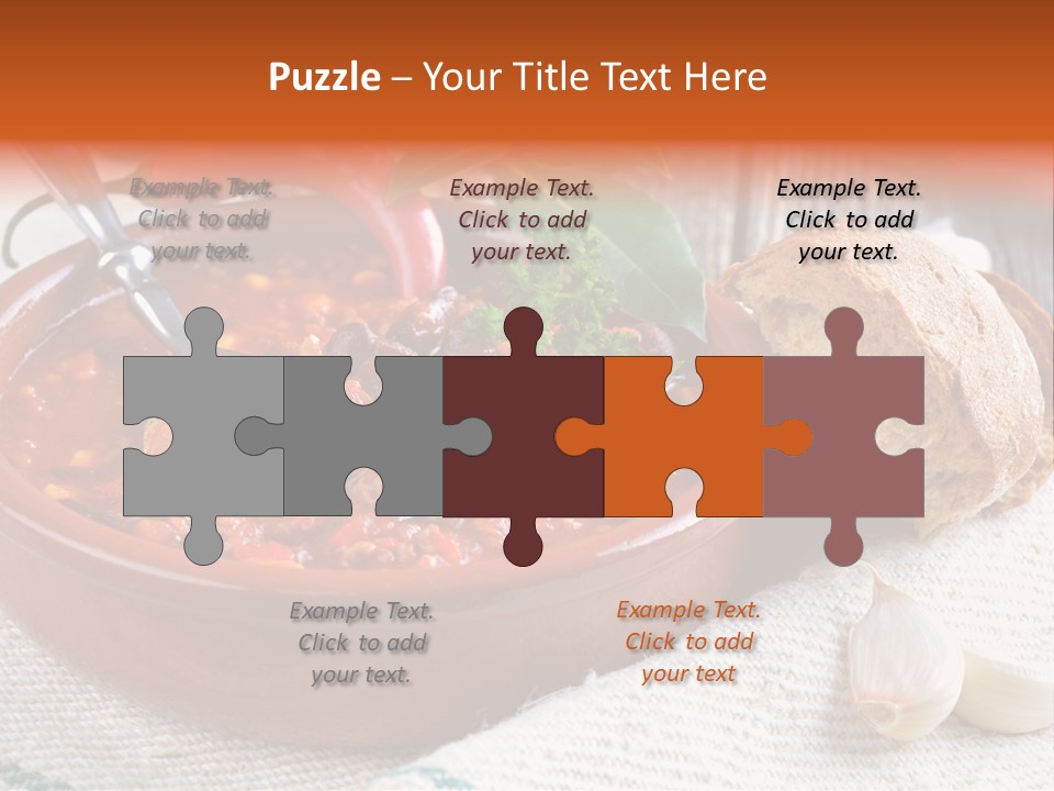 Snack Food Style PowerPoint Template