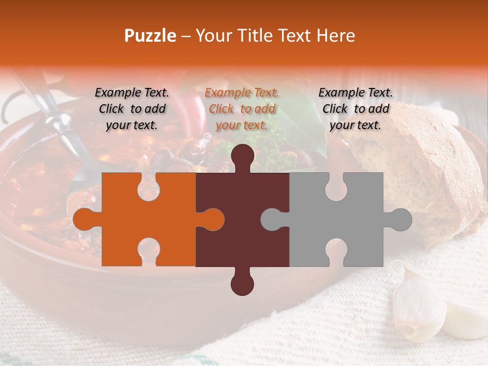 Snack Food Style PowerPoint Template