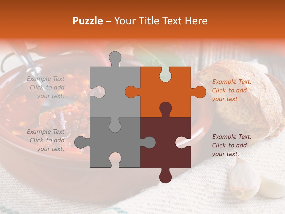 Snack Food Style PowerPoint Template