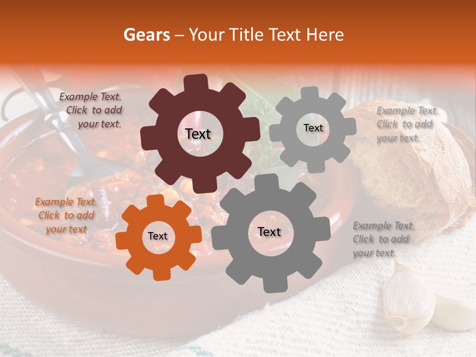 Snack Food Style PowerPoint Template