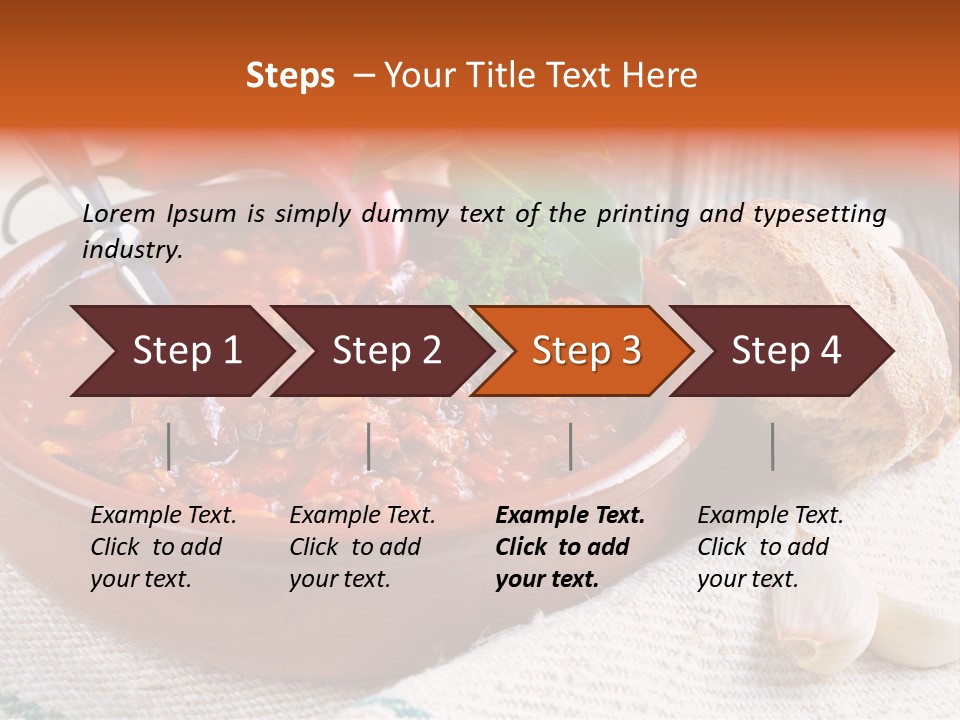 Snack Food Style PowerPoint Template
