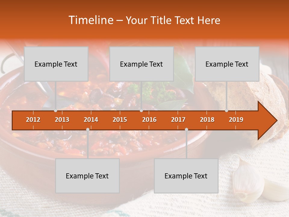 Snack Food Style PowerPoint Template