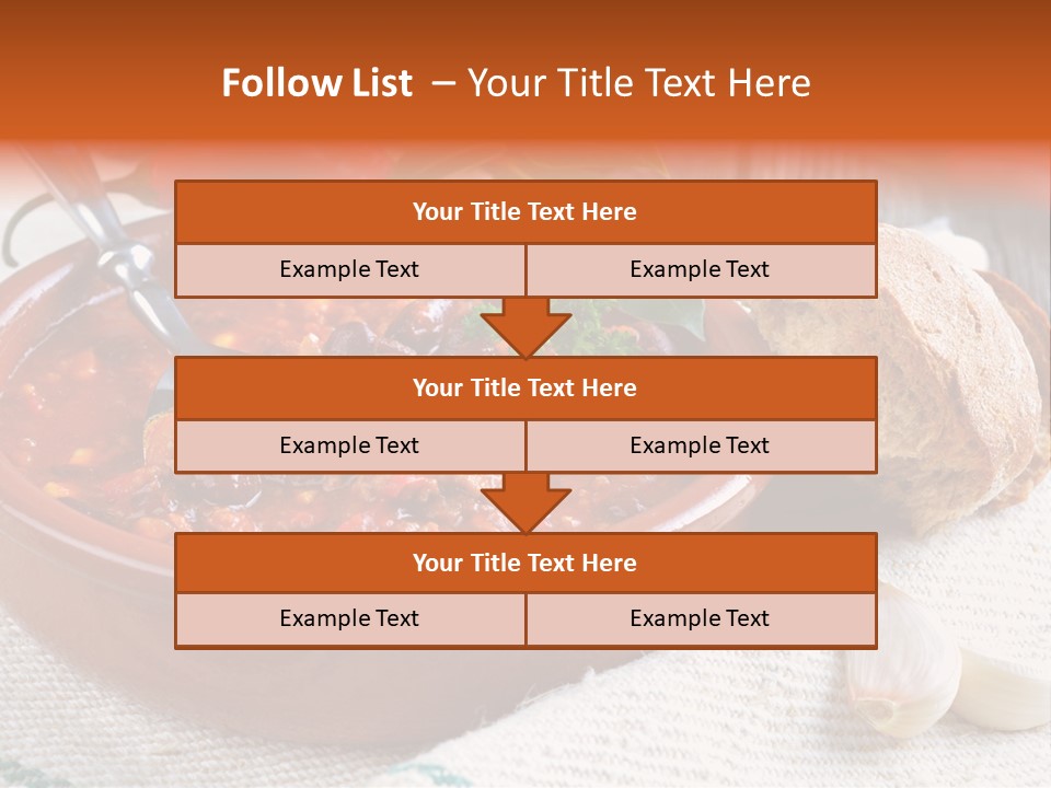 Snack Food Style PowerPoint Template