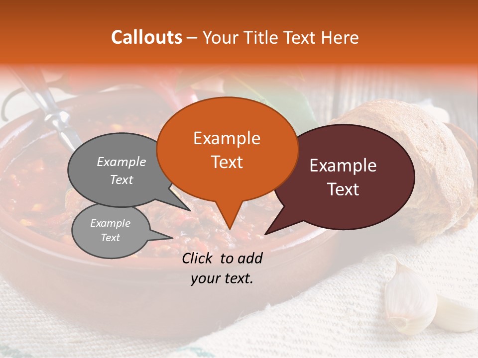 Snack Food Style PowerPoint Template