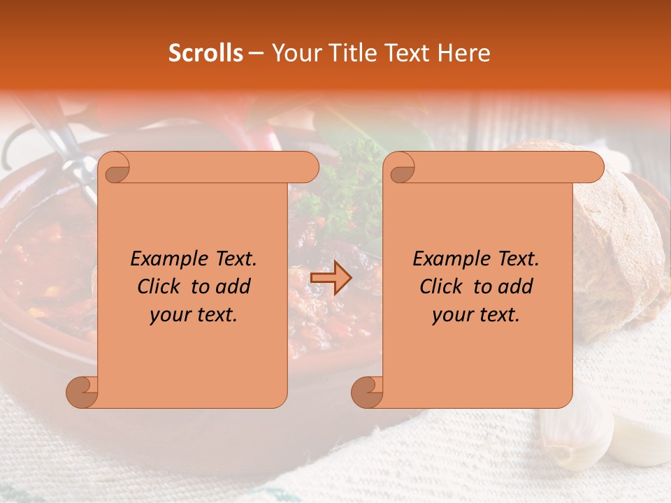 Snack Food Style PowerPoint Template