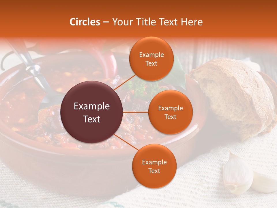 Snack Food Style PowerPoint Template