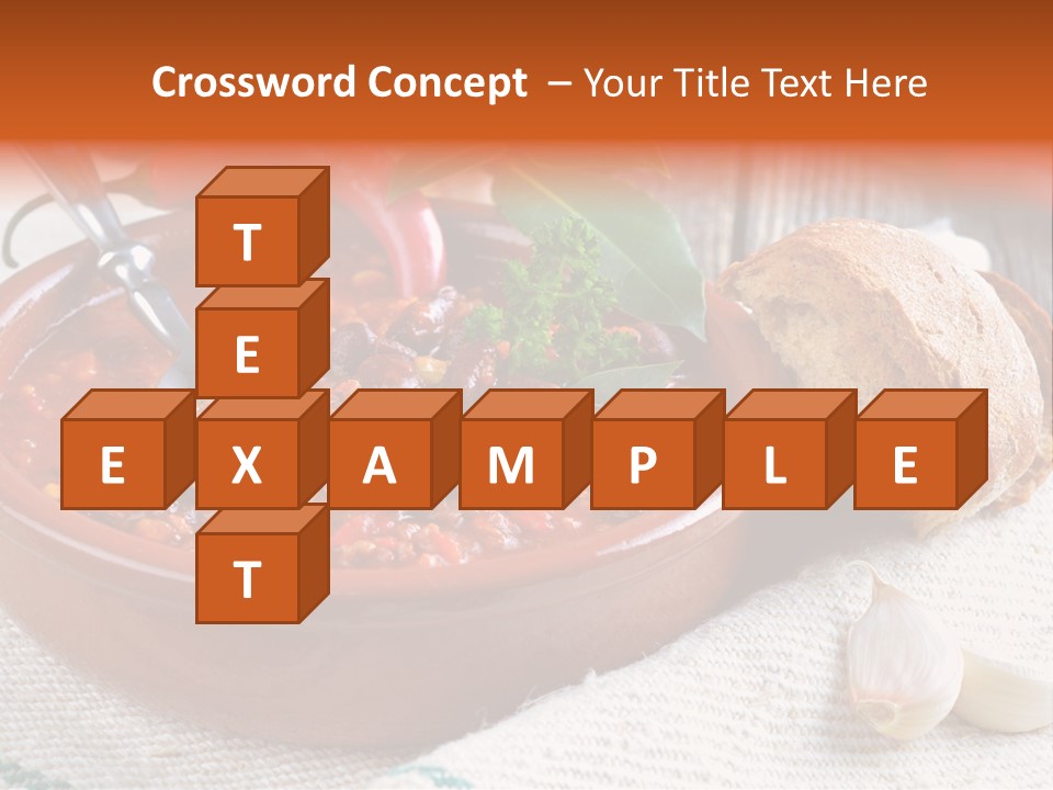 Snack Food Style PowerPoint Template