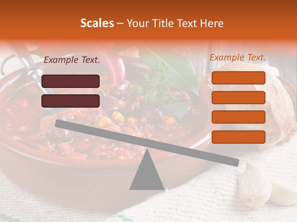 Snack Food Style PowerPoint Template
