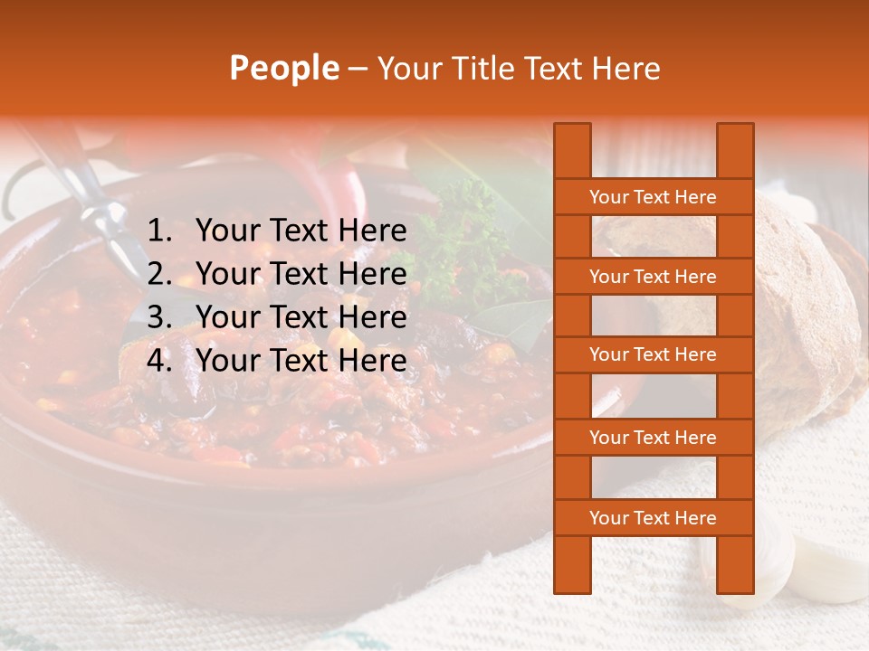 Snack Food Style PowerPoint Template