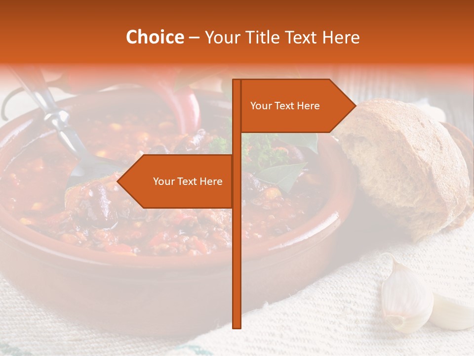 Snack Food Style PowerPoint Template