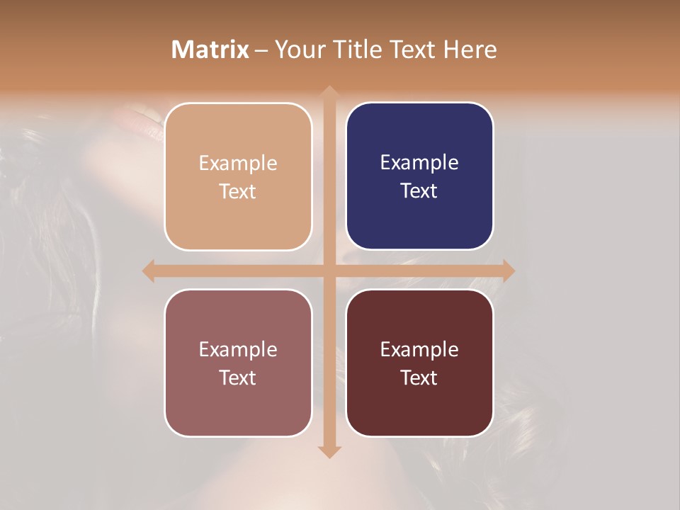 Beautiful Passion Brown PowerPoint Template