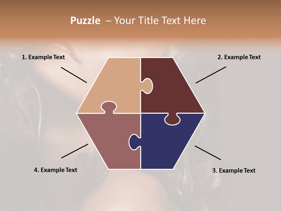 Beautiful Passion Brown PowerPoint Template