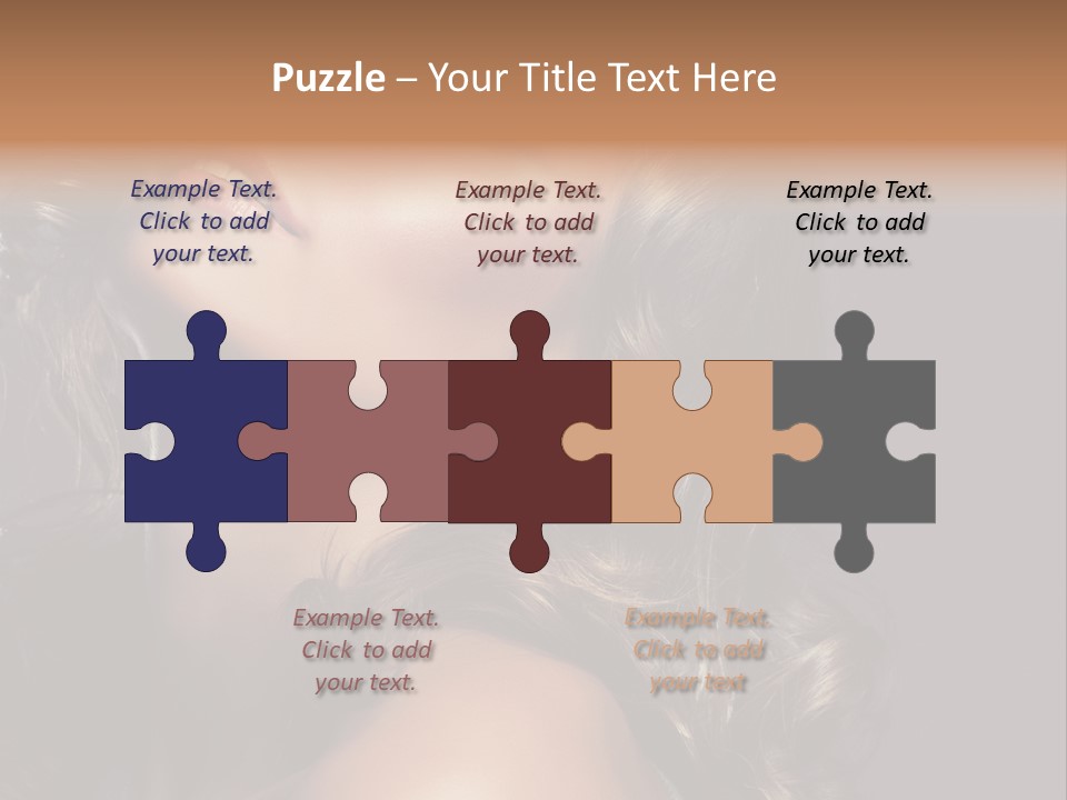 Beautiful Passion Brown PowerPoint Template