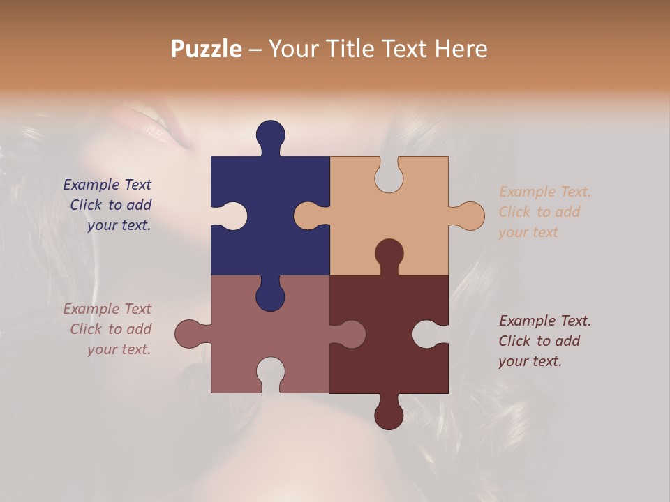 Beautiful Passion Brown PowerPoint Template