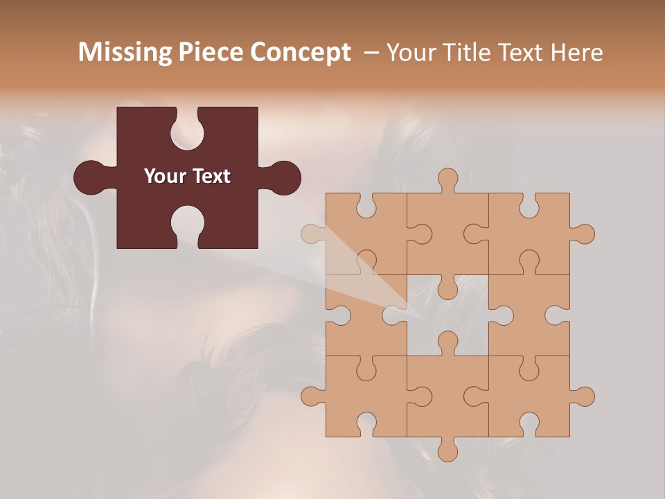 Beautiful Passion Brown PowerPoint Template