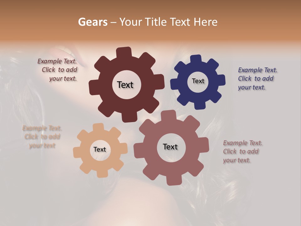 Beautiful Passion Brown PowerPoint Template