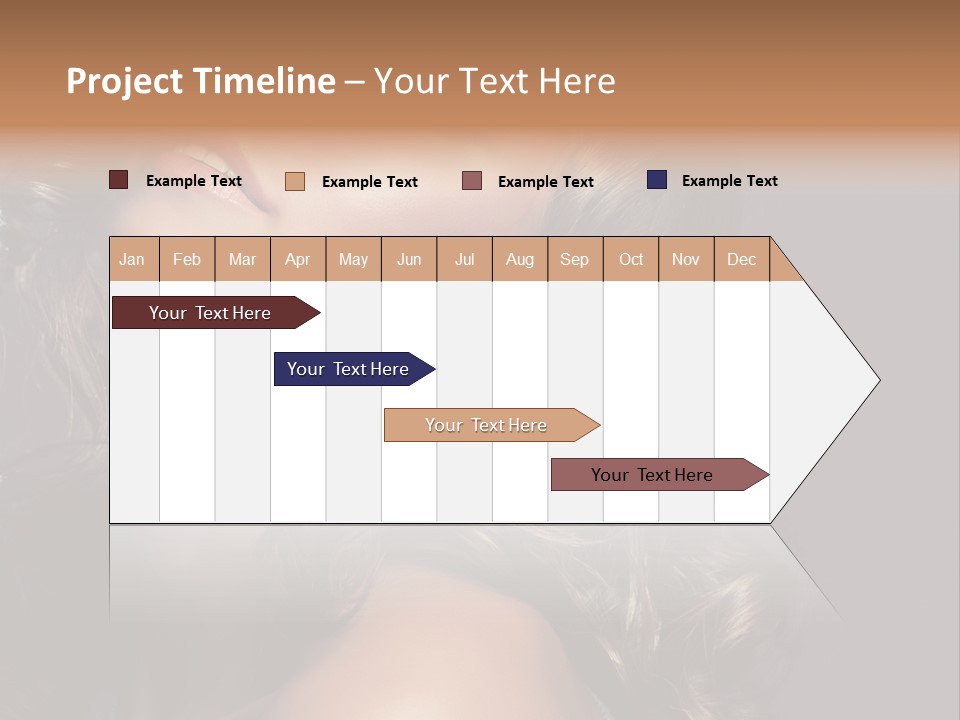 Beautiful Passion Brown PowerPoint Template
