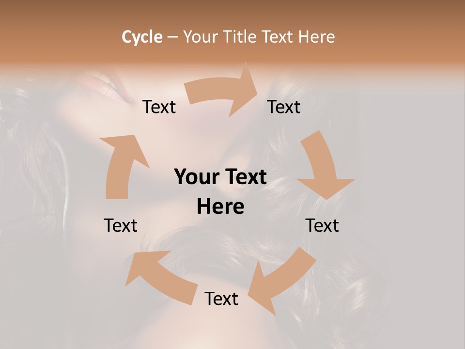 Beautiful Passion Brown PowerPoint Template