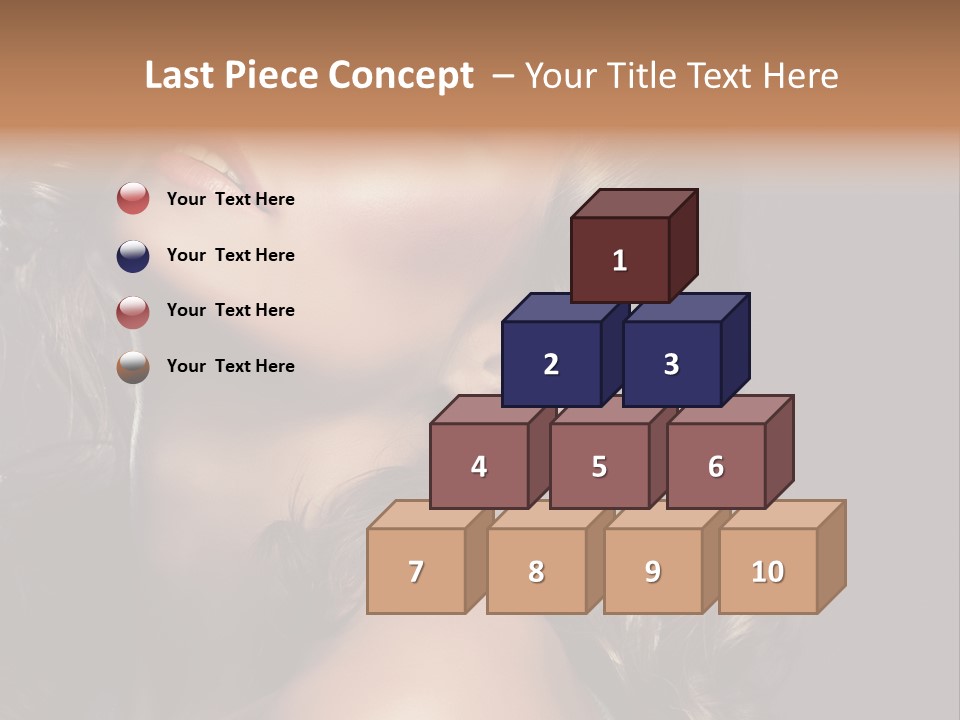 Beautiful Passion Brown PowerPoint Template