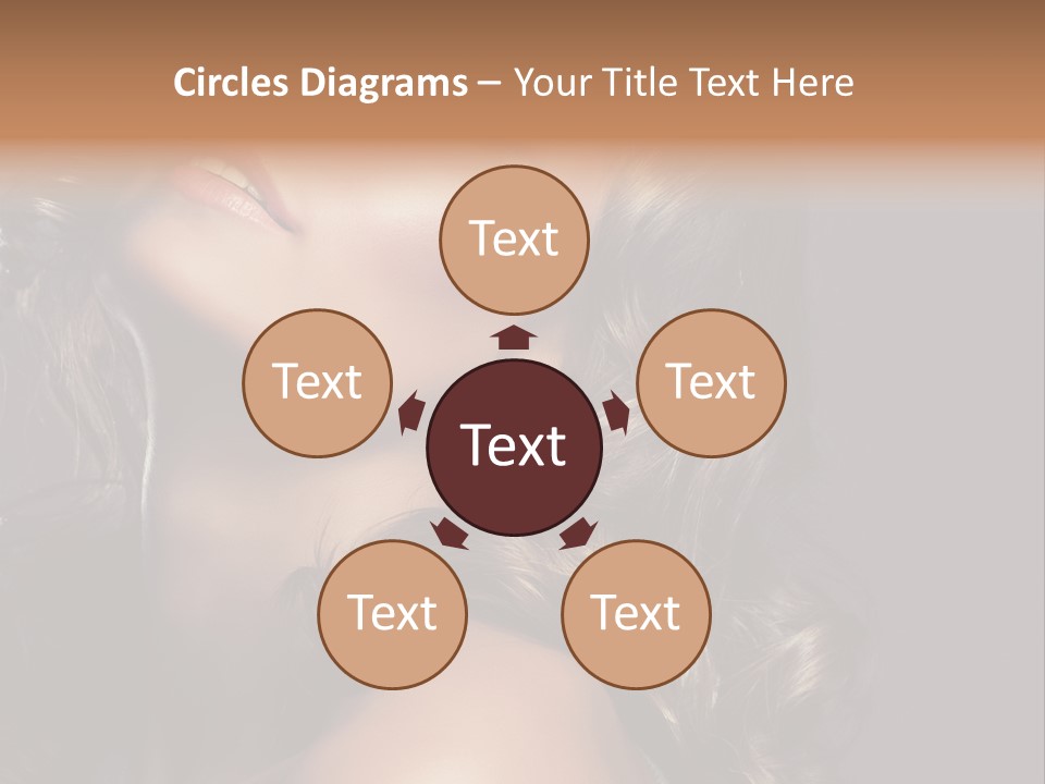 Beautiful Passion Brown PowerPoint Template