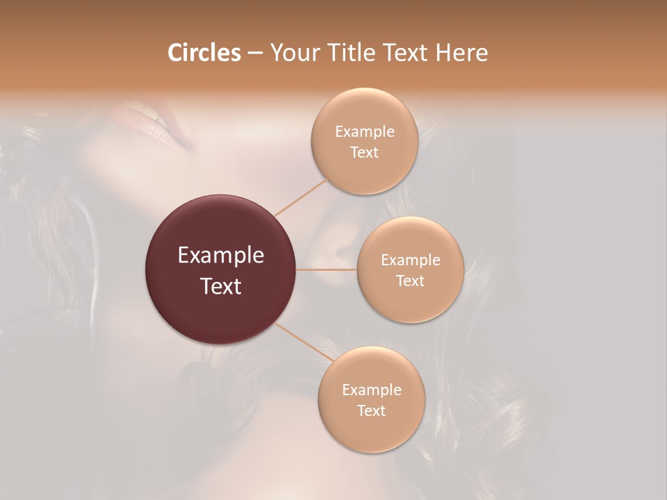 Beautiful Passion Brown PowerPoint Template