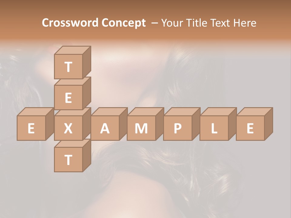 Beautiful Passion Brown PowerPoint Template