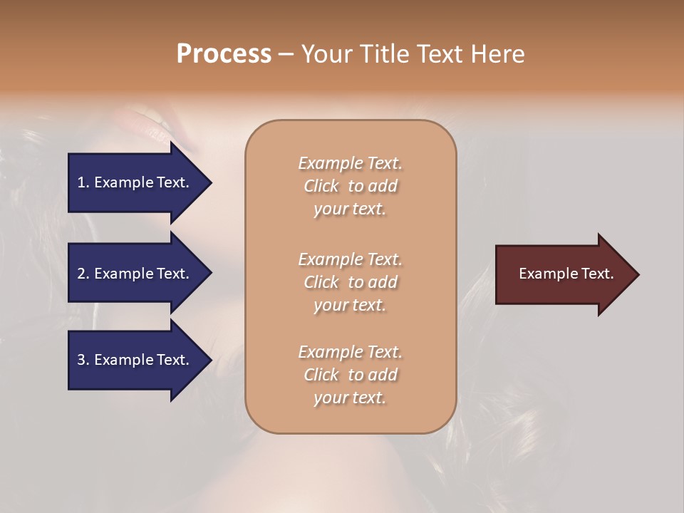 Beautiful Passion Brown PowerPoint Template