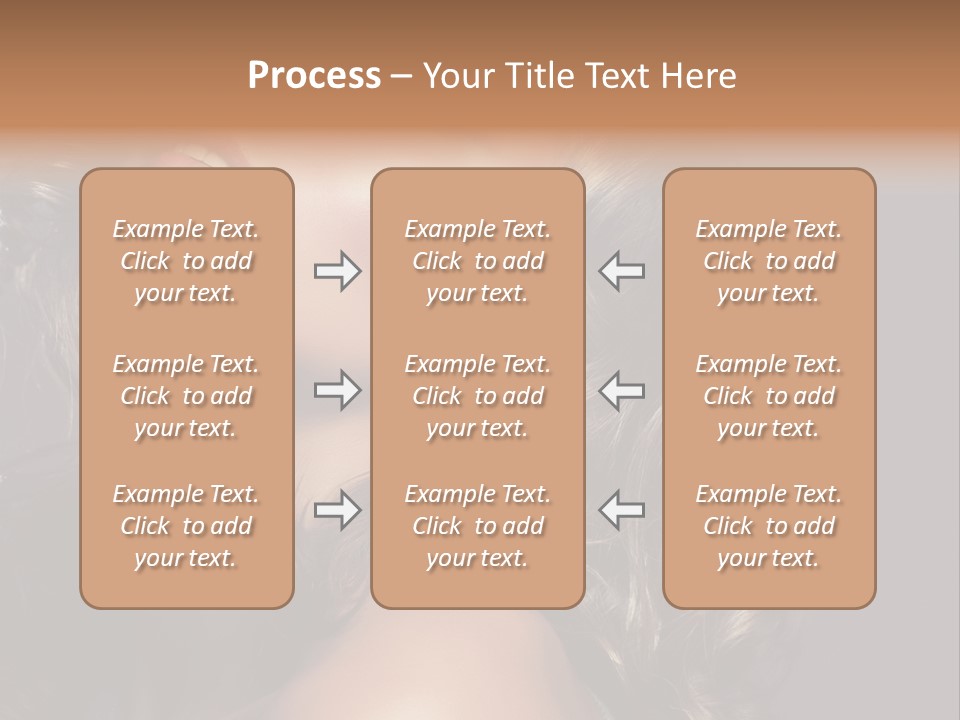 Beautiful Passion Brown PowerPoint Template