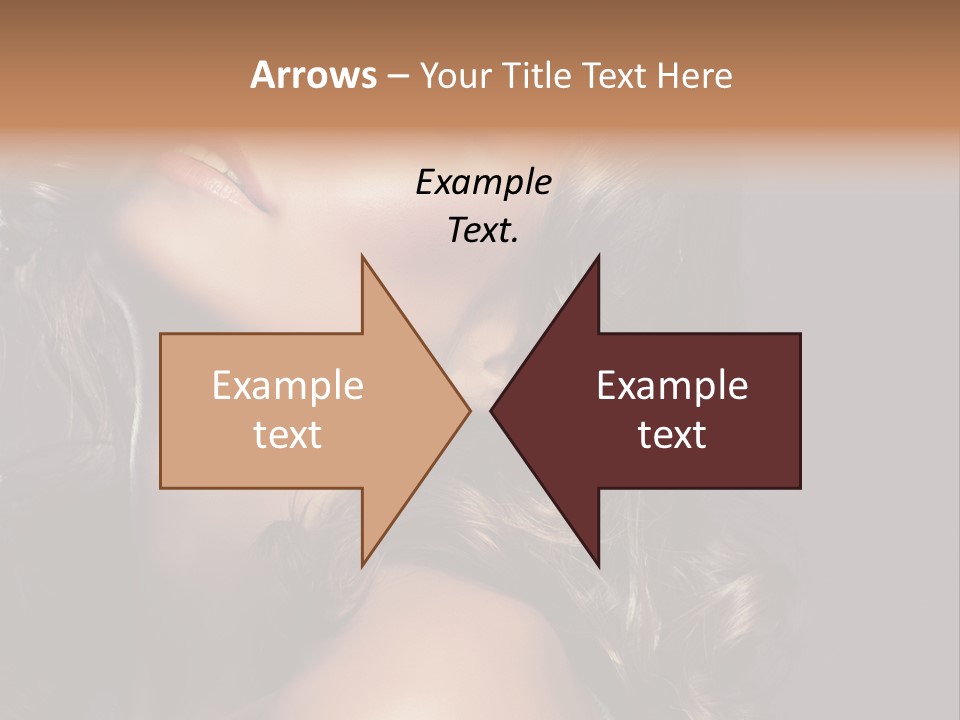 Beautiful Passion Brown PowerPoint Template