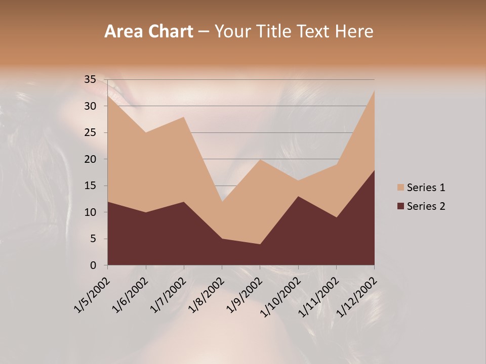 Beautiful Passion Brown PowerPoint Template