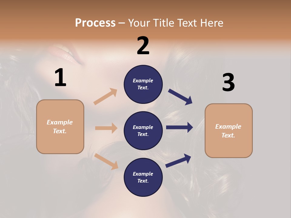 Beautiful Passion Brown PowerPoint Template