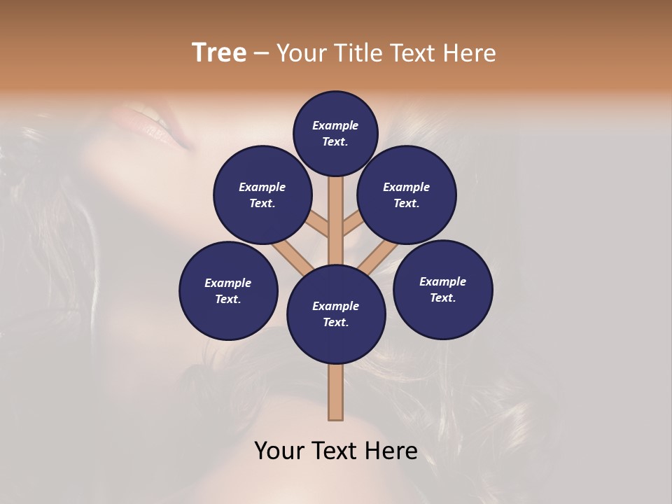 Beautiful Passion Brown PowerPoint Template