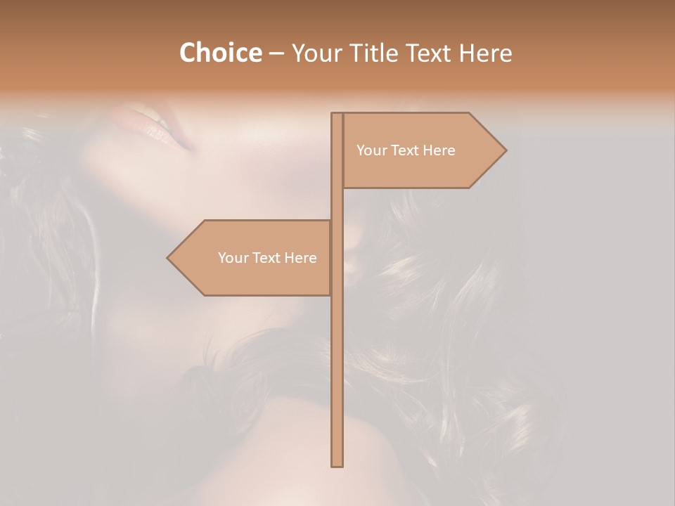 Beautiful Passion Brown PowerPoint Template