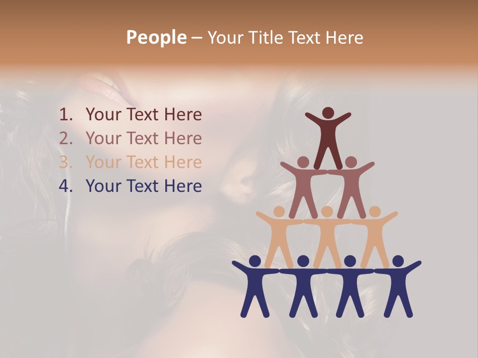 Beautiful Passion Brown PowerPoint Template