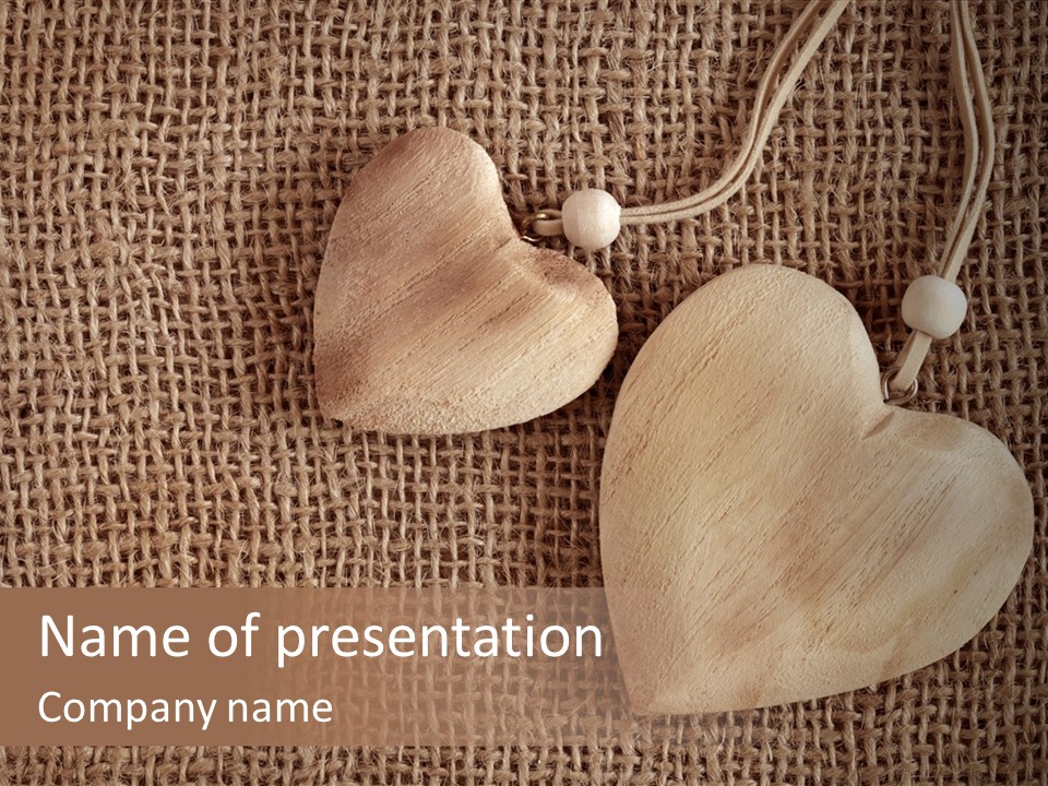 Textured Brown Day PowerPoint Template