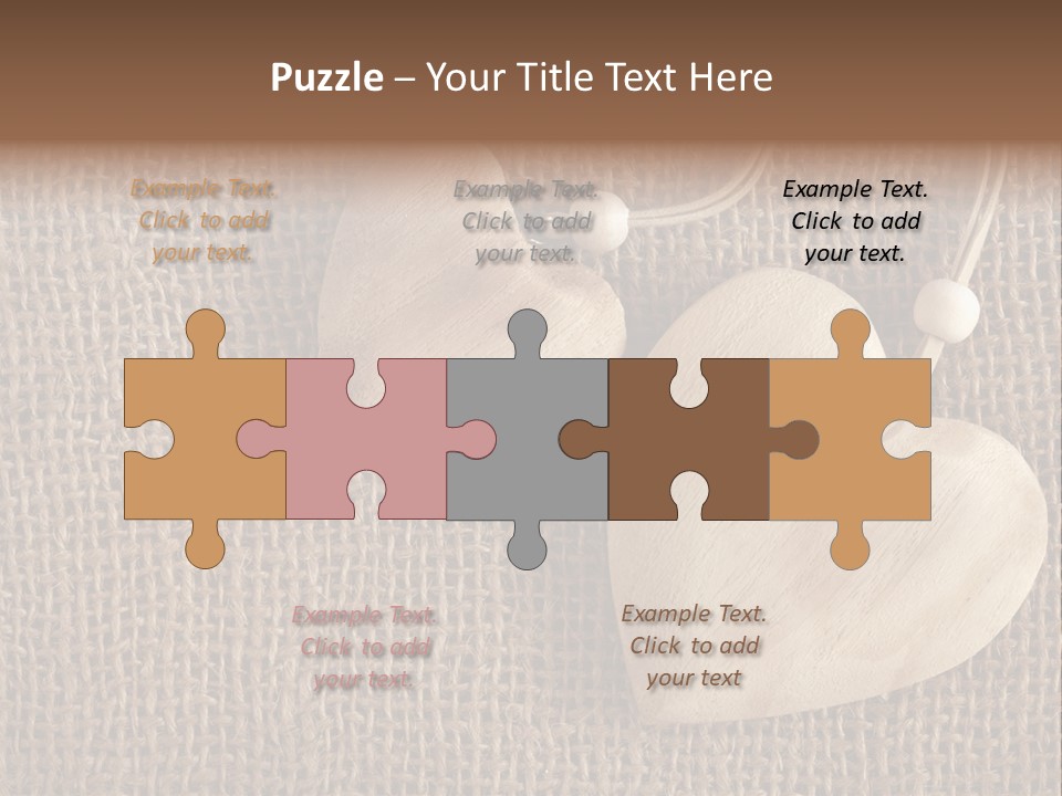 Textured Brown Day PowerPoint Template