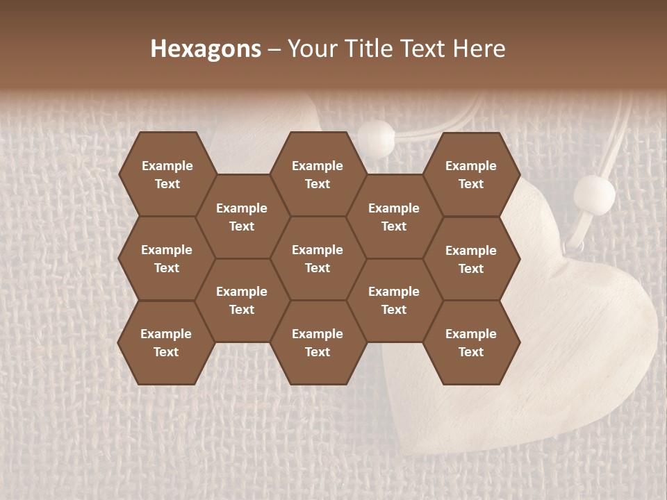 Textured Brown Day PowerPoint Template