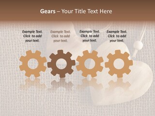 Textured Brown Day PowerPoint Template